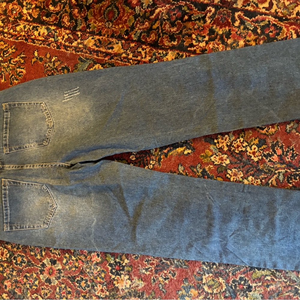 Hot Kiss Women's Straight Leg Jeans in Blue juniors size 9 NWT